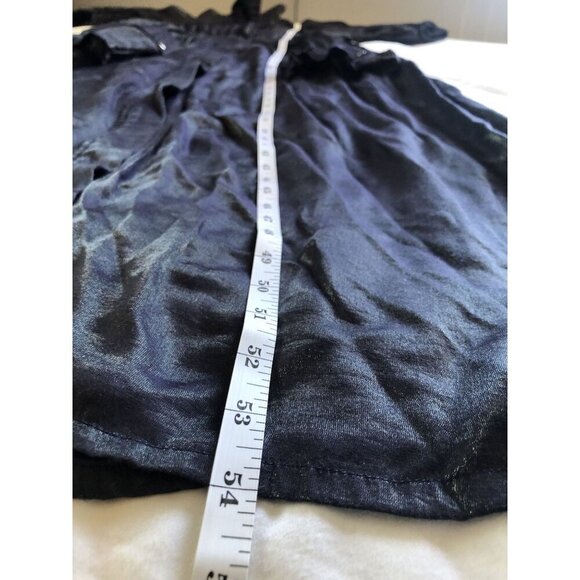 Samant Chauhan Anthropologie Women's Utility Maxi Dress XS Dark Metallic Blue - Picture 11 of 11